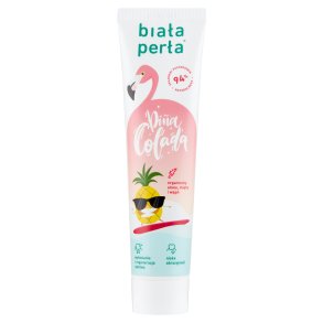 Biała Perła Pi�a Colada Whitening -hammastahna aloe veralla ja kalsiumilla (100 ml)
