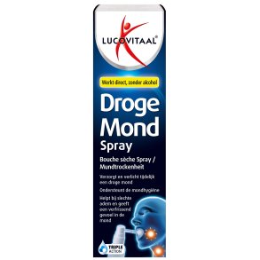 Lucovitaal Mundspray mod Mundt�rhed � alkoholfri spray med xylitol og dexpanthenol (20 ml.)