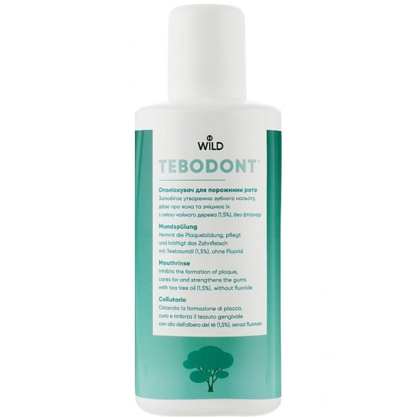 Tea Tree &amp; Xylitol Mundsp�lung Wild Pharma TEBODONT 500 ml
