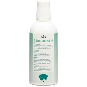 Kopi af Tea Tree & Xylitol Mundsp�lung Wild Pharma TEBODONT 500 ml
