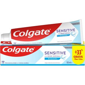Colgate Sensitive Whitening met Sensi-Foam – tandpasta voor gevoelige tanden (100 ml)