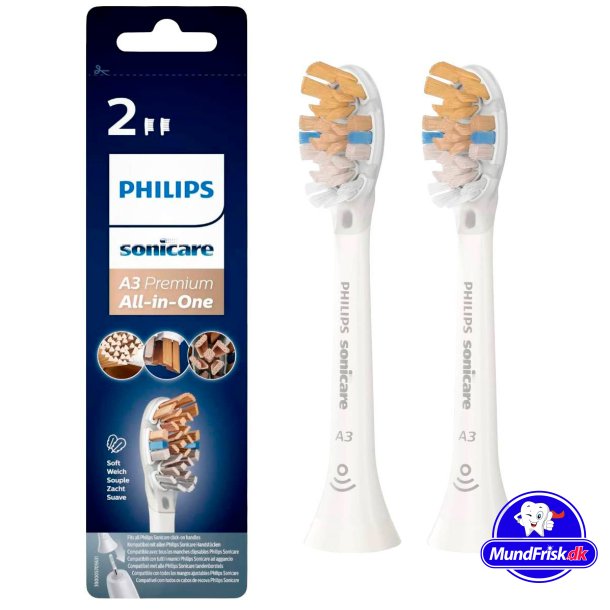 Philips Sonicare White A3 All-in- One B&uuml;rstenk&ouml;pfe