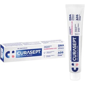 Klorhexidin Tandpasta Gel 0.20 % CURASEPT ADS + DNA 75 ml