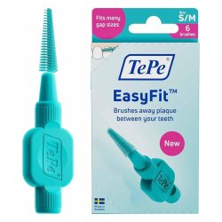 TePe EasyFit S/M Brossettes interdentaires (6 pcs)
