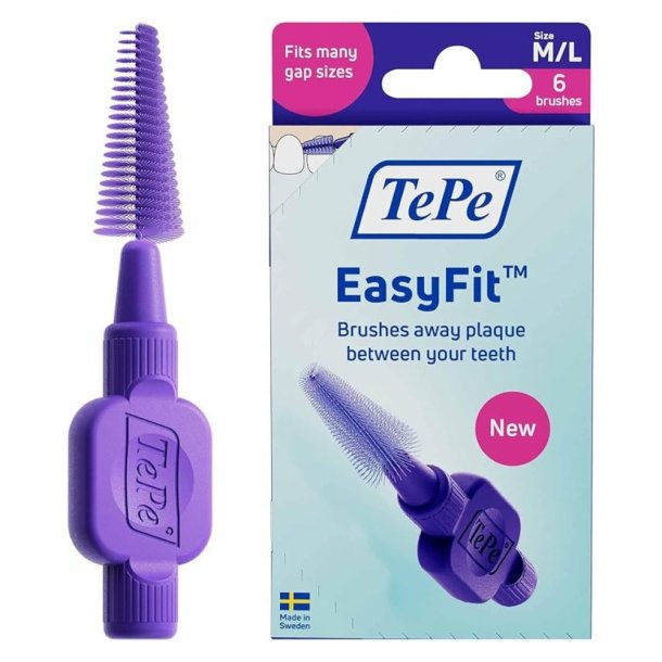 TePe EasyFit M/L Brossettes interdentaires (6 pcs)