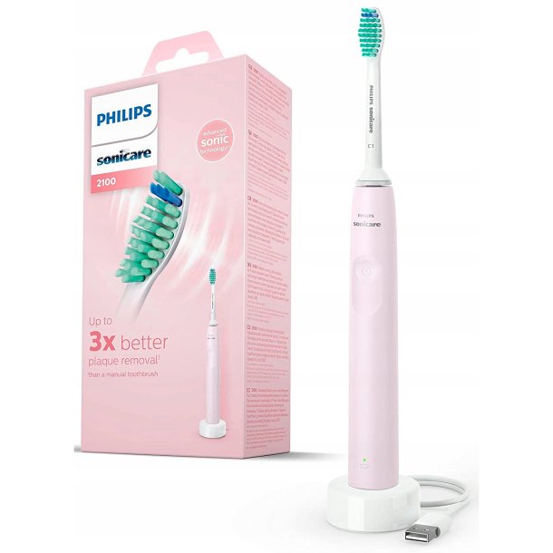 Philips elektrisk tannb�rste Sonicare PINK 2100