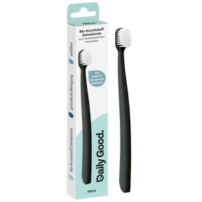 Daily Good Bio-Plast Tandb�rste Medium med Ricinusolie-B�rsteh�r 