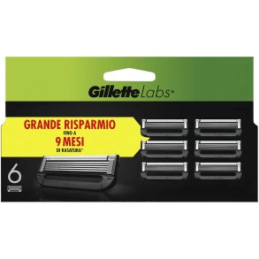 GilletteLabs Scheermesjes 6 st.