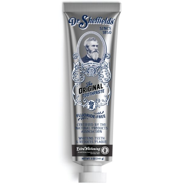 Dr. Sheffield’s Extra Whitening Tandkr�m – Utan fluor (141 g.)