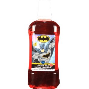 Batman Mundsp�lung f�r Kinder mit Erdbeergeschmack (500 ml.)