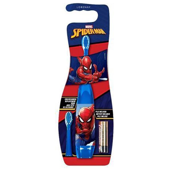 Marvel Spider-Man elektrisk barnetannb�rste med ekstra b�rstehode