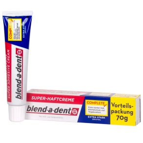 Adh�sif pour proth�ses Blend-a-dent Original GRAND Tube 70g.