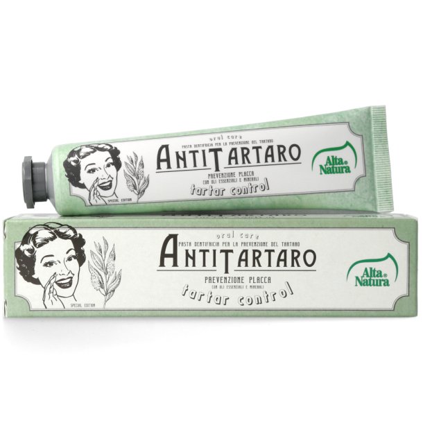Alta Natura Anti-Tartar Zahnpasta mit Hydroxyapatit &amp; Xylitol (75 ml.)