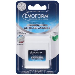 Emoform Ultra Expandable Flosdraad met mintsmaak (30 m.)