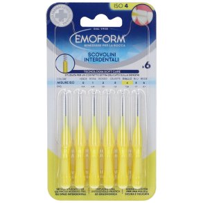 Emoform Interdentale ragers ISO 4 – Geel, 1,4 mm (6 st.)