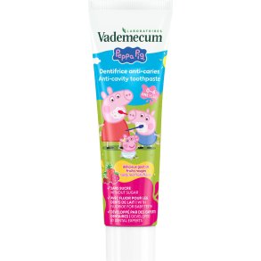 Peppa Pig Kinderzahnpasta VADEMECUM 0–6 Jahre Rote Fr�chte (50 ml.)