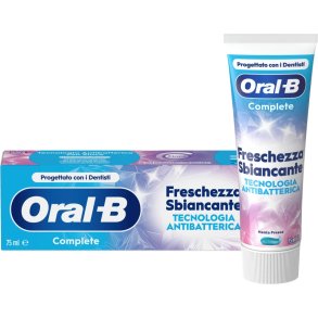 Oral-B Complete Freschezza Sbiancante Tandpasta � Frisk Mint & Whitening (75 ml.)