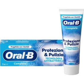 Oral-B Complete Protection and Cleaning Tandpasta med Zink & Frisk Mint (75 ml.)