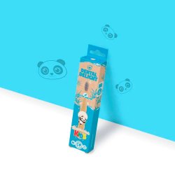 Brne Bambus Tandbrste Dental Delight Bamboolino Kids