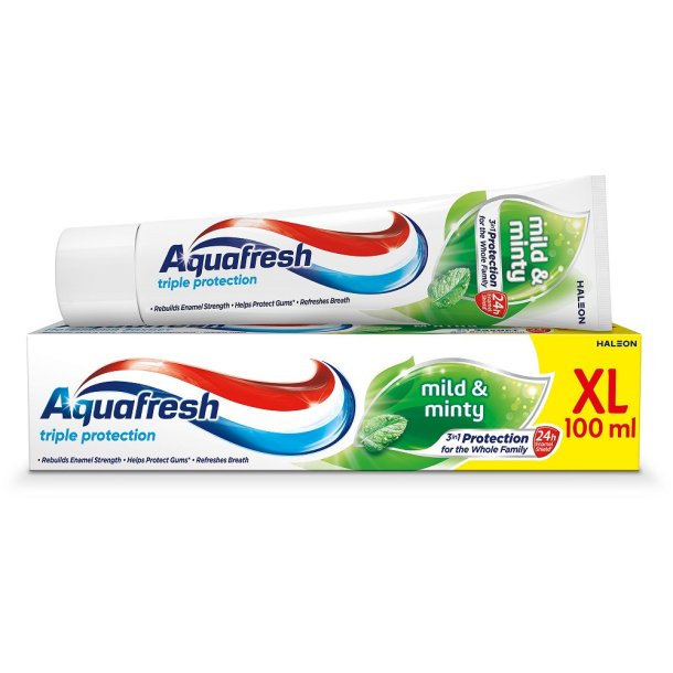 Aquafresh Triple Protection Mild &amp; Minty Tandpasta (100 ml.)