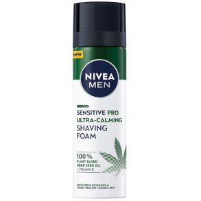 NIVEA MEN Sensitive Pro Ultra-Calming Rakskum med hampfr�olja & vitamin E (200 ml.)