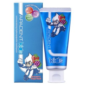 Apadent Kids Tandpasta med Nano-Hydroxyapatit � Jordb�r & Drue (60 g)
