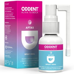 ODDENT Aftas Oral mondspray met hyaluronzuur (20 ml.)