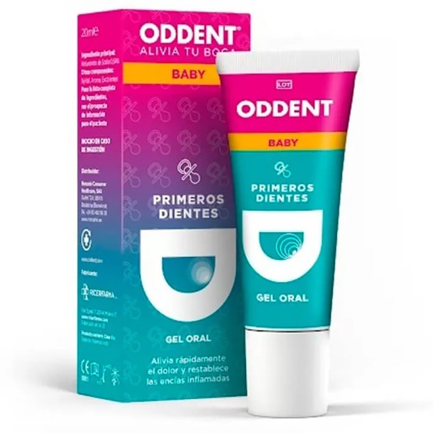 ODDENT Baby Gel Oral – Eerste tandjes (20 ml.)