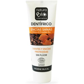 Bio-Zahnpasta NATURABIO Clove & Propolis 75 ml.