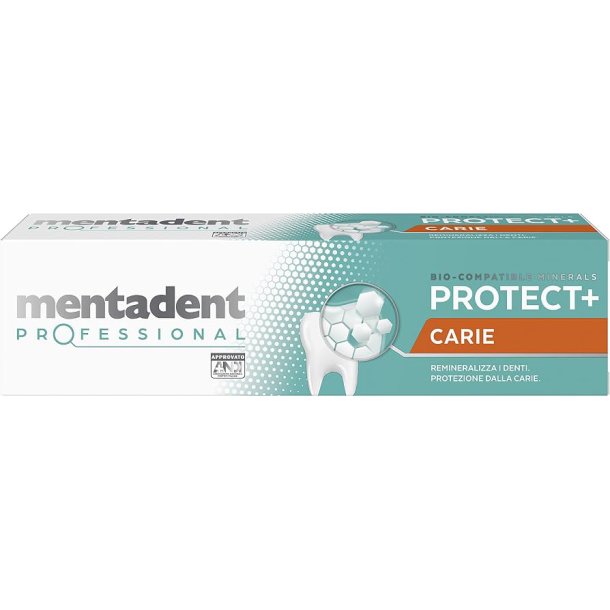 Hydroxyapatiet Tandpasta MENTADENT Professional Protect+ Carie (75 ml.)
