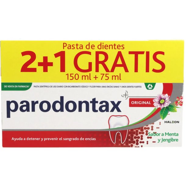 Parodontax Original Zahnpasta � Mint &amp; Ginger (3 � 75 ml)