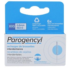 Parogencyl Interdentalb�rster Refill XXS 0,6 mm � ISO 0 (6 stk.)