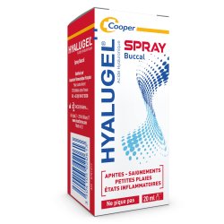 Hyalugel Mondspray met hyaluronzuur tegen aften en wondjes (20 ml.)