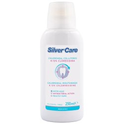 Klorhexedin Mundskyl 0,12 % SILVERCARE 250 ml.