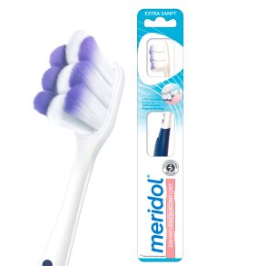 meridol Gum Comfort Extra Soft Tandb�rste � 6.000 ultrabl�de b�rsteh�r