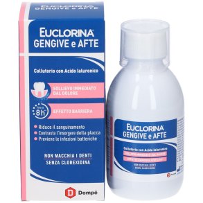 EUCLORINA Gums and Mouth Mundsp�lung mit Hyalurons�ure (200 ml)