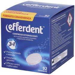 Reinigungstabletten f�r Prothese &amp; Spange EFFERDENT Denture &amp; Orthodontic Cleaning Tablets (92 St.)