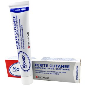 Alovex Wound Cream med Hyaluronsyre, Dimethicone & Vitamin E (30 ml)