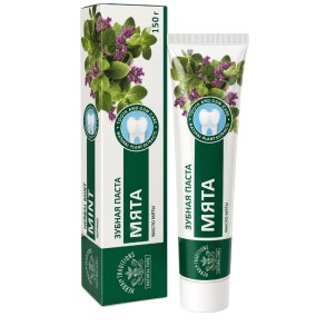 Herbal Traditions Mint Tandpasta med Hydroxyapatit & Urteekstrakter (150 g)