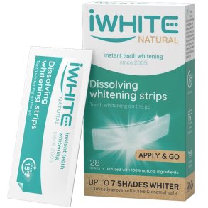 iWhite Natural Dissolving Whitening Strips (28 stk.)