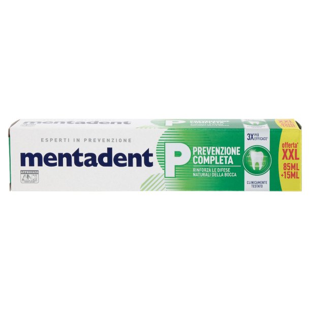 Mentadent P Complete Protection Tannkrem (100 ml.)