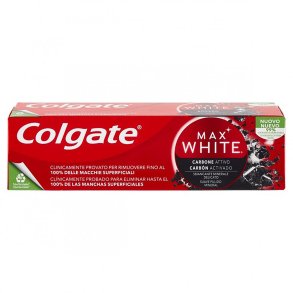 Colgate Max White Stain Protect Charcoal Tannkrem (75 ml.)