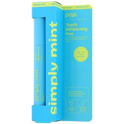 POP Simply Mint Teeth Whitening Pen med PAP &amp; Hydroxyapatite (4 ml.)