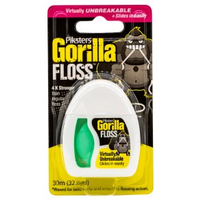 Piksters Gorilla Floss Ekstra St�rk Vokset Tandtr�d (30 m)