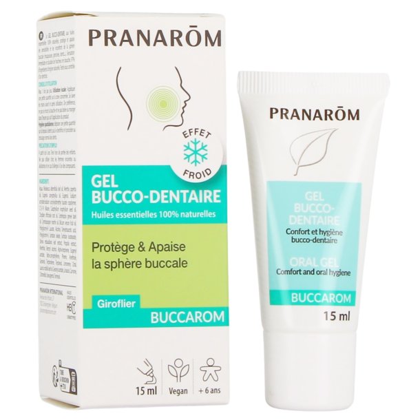 Pranar�m Buccarom Oral Gel med Eteriske Oljer (15 ml)