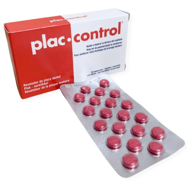 Dentaid Plac-Control Plaque Revealing Tablets – Plaque-Anf�rbetabletten (20 St.)