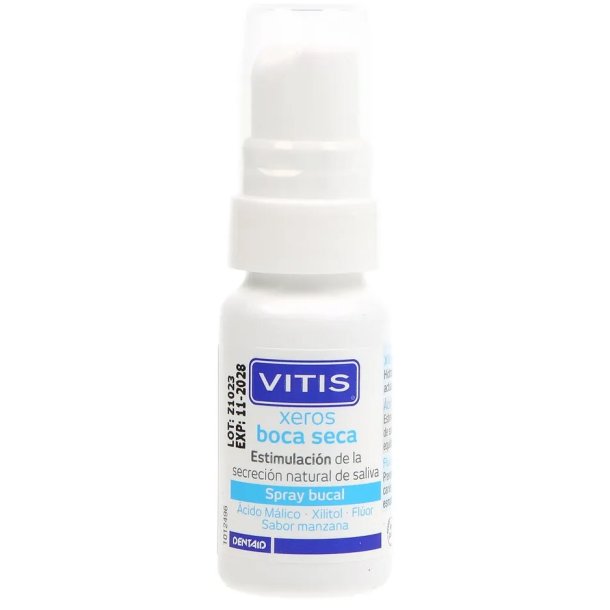 VITIS Xeros Mouth Spray mot munnt�rrhet – eplesmak (15 ml)