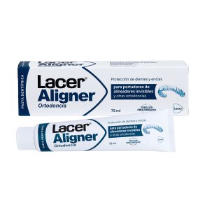 Ortodontisk tannkrem Aligner & tannregulering LACER Aligner Ortodoncia (75 ml.)