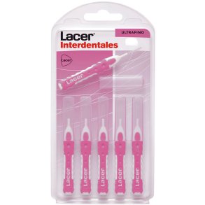 Lacer Interdental Ultrafine Mellemrumsb�rster 0,45 mm ISO 0 (5 stk.)