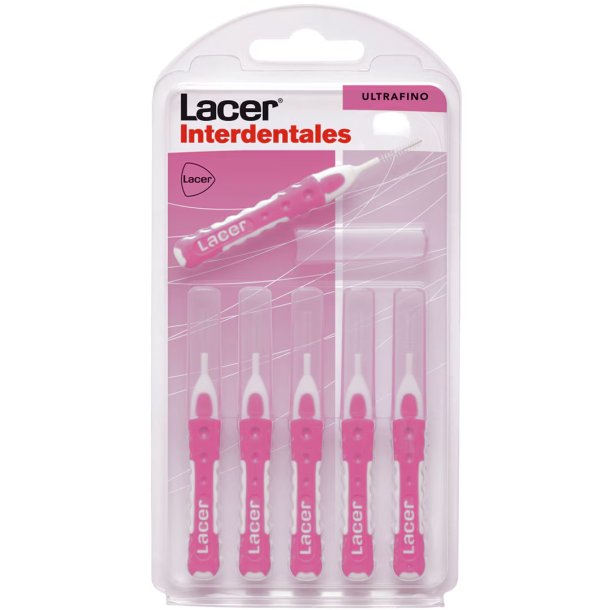 Lacer Interdental Ultrafine Mellemrumsb�rster 0,45 mm ISO 0 (5 stk.)